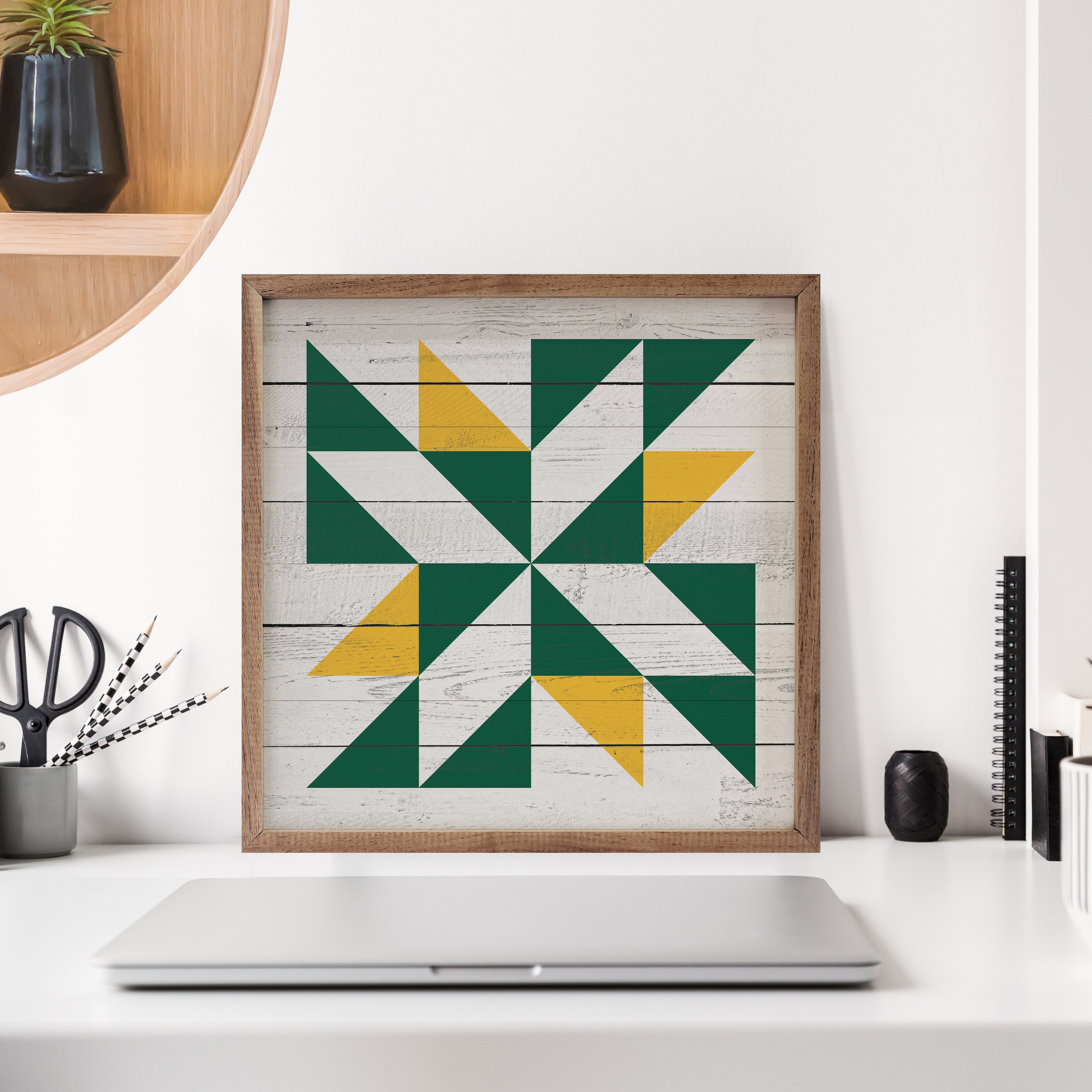 Quilt 2 North Dakota State 16x16 / Multi-Color