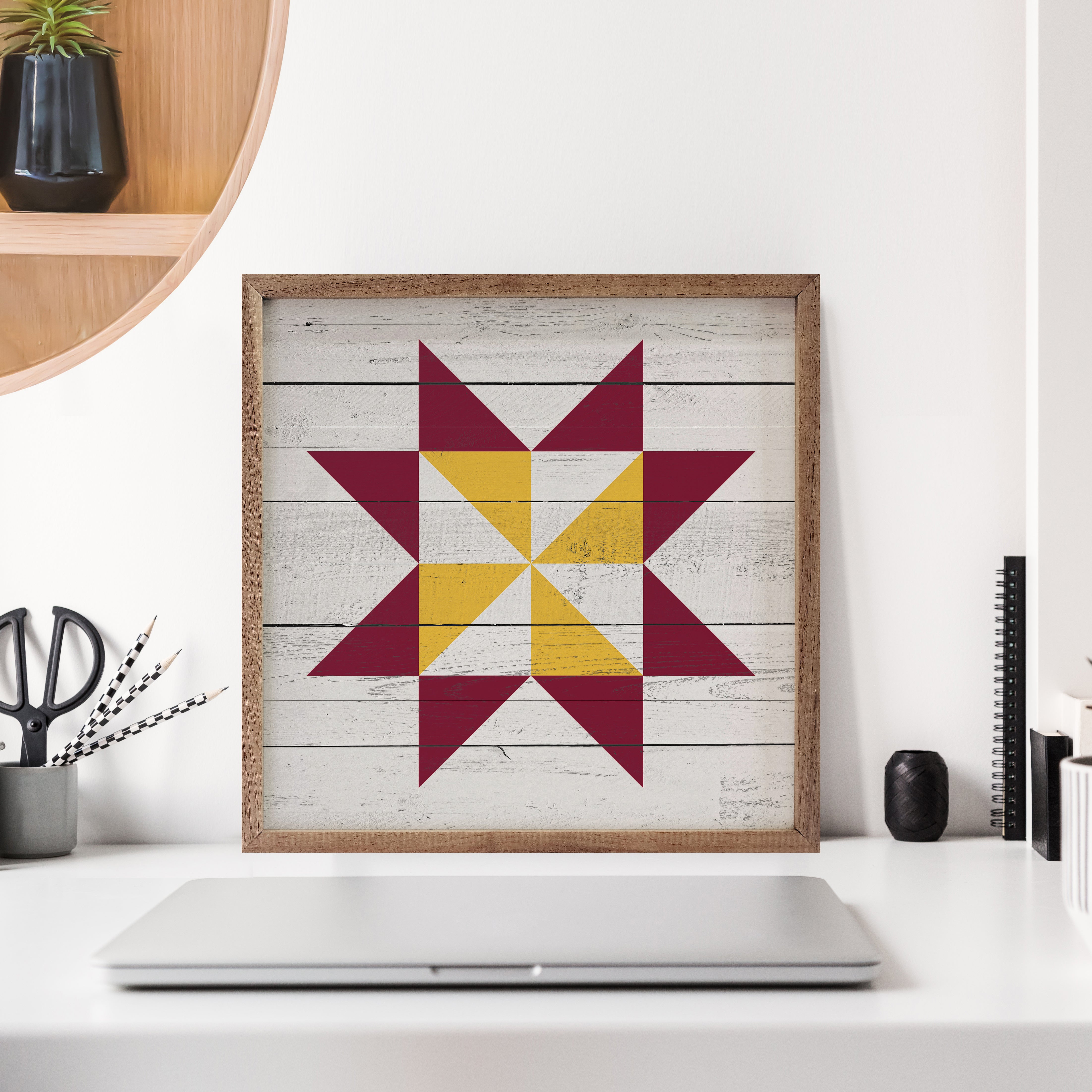 Quilt 3 Iowa State 16x16 / Multi-Color