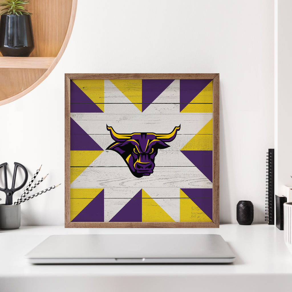 Quilt Mascot Minnesota Mankato 16x16 / Multi-Color