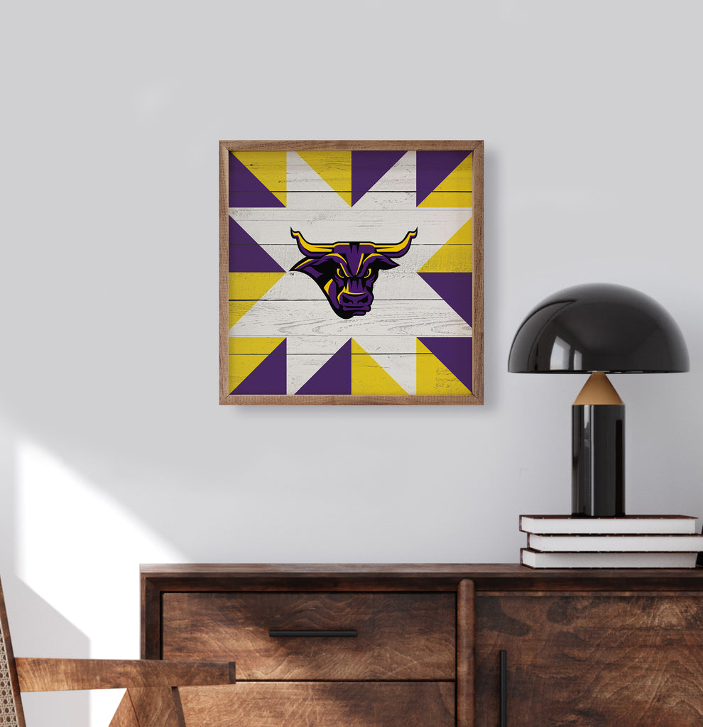 Quilt Mascot Minnesota Mankato 16x16 / Multi-Color