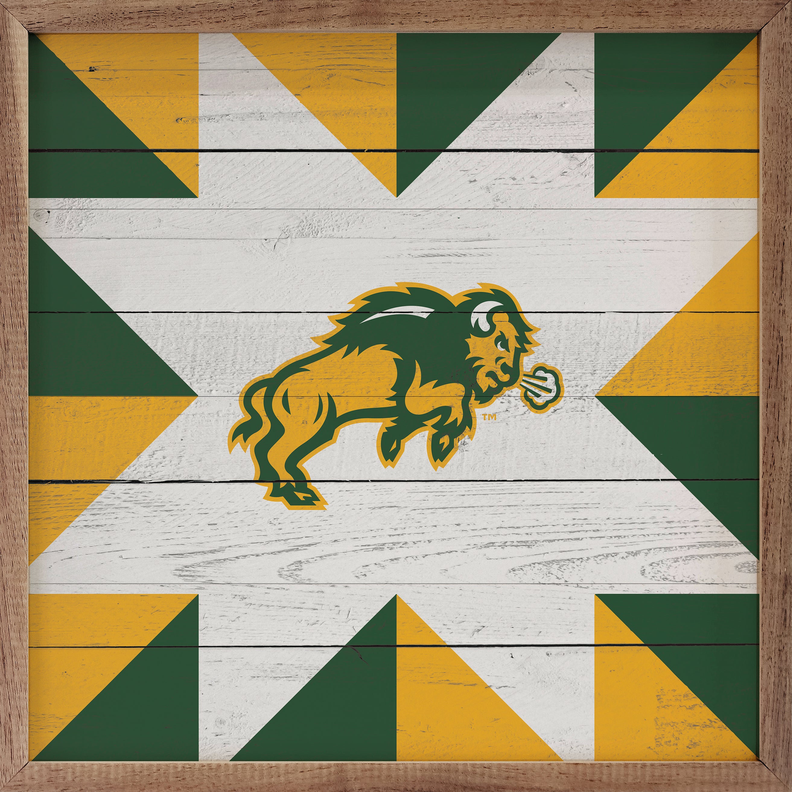 Quilt Mascot NDSU 16x16 / Multi-Color