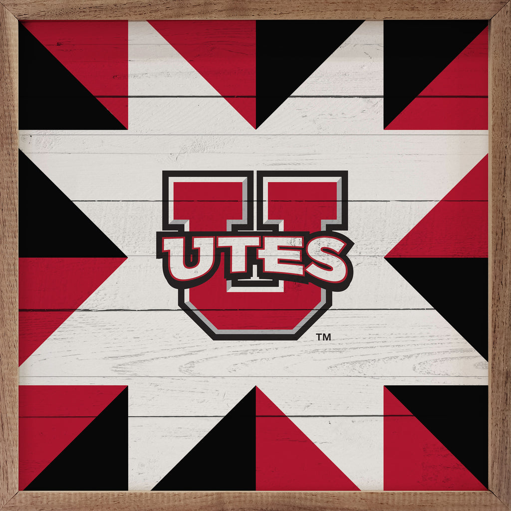 Quilt Mascot Utah 16x16 / Multi-Color