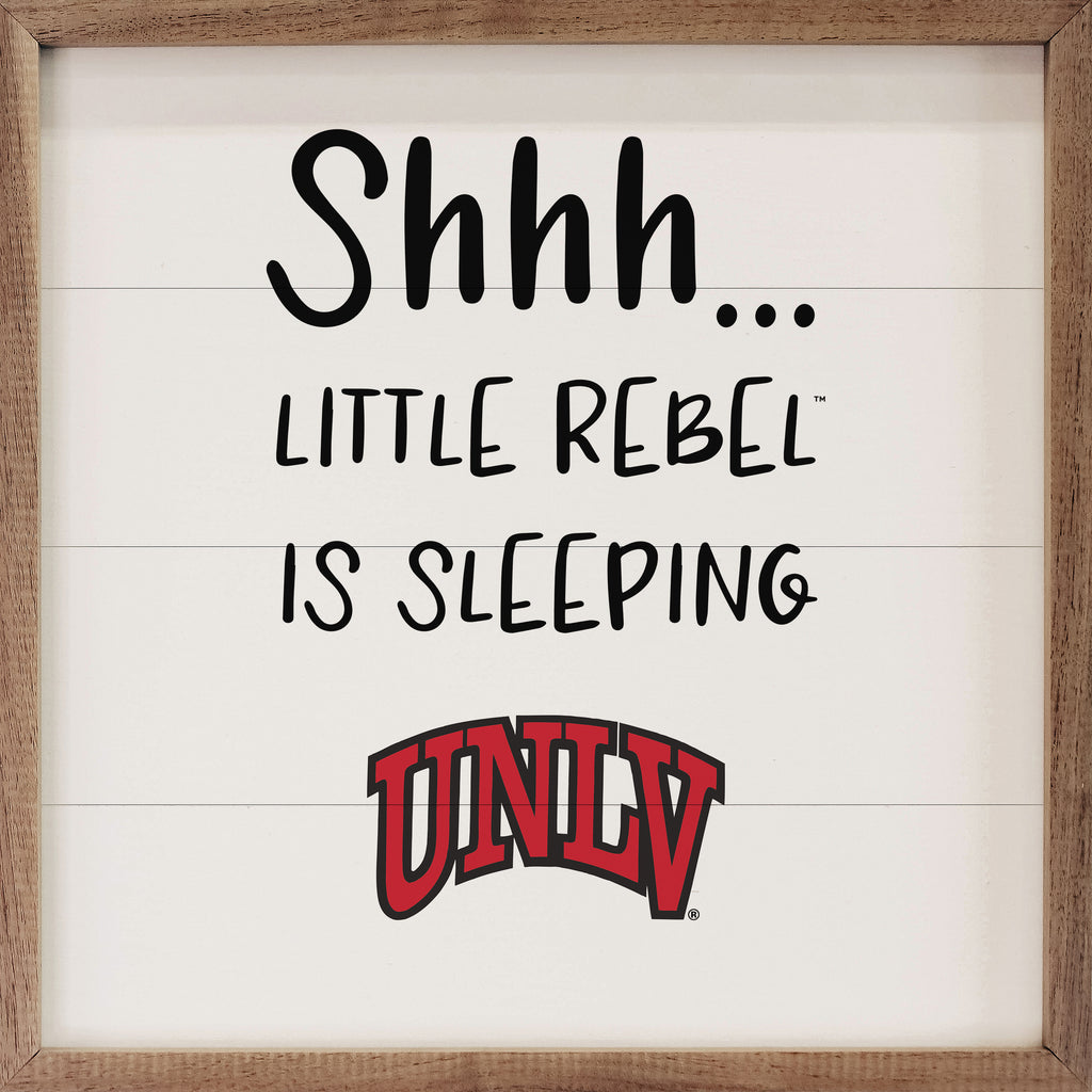 Shhh Little UNLV 16x16 / White