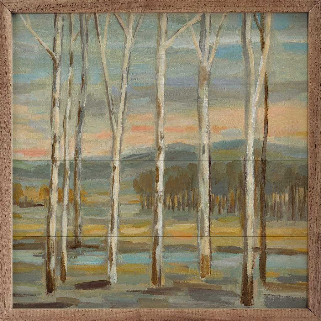 Silver Forest By Silvia Vassileva 16x16 / Multi-Color