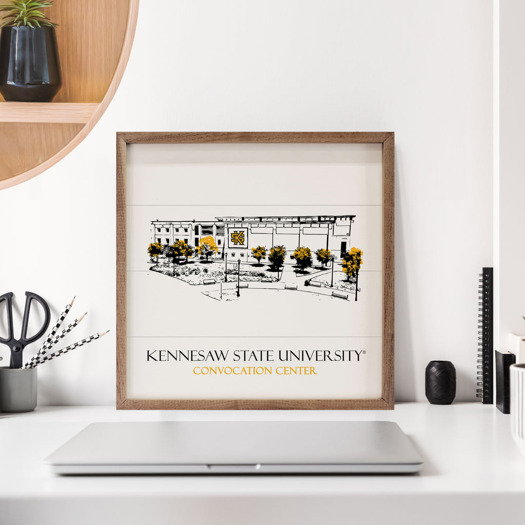 Sketch Convocation Center Kennesaw 16x16 / White
