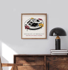 Sketch Football Stadium Minnesota 16x16 / White