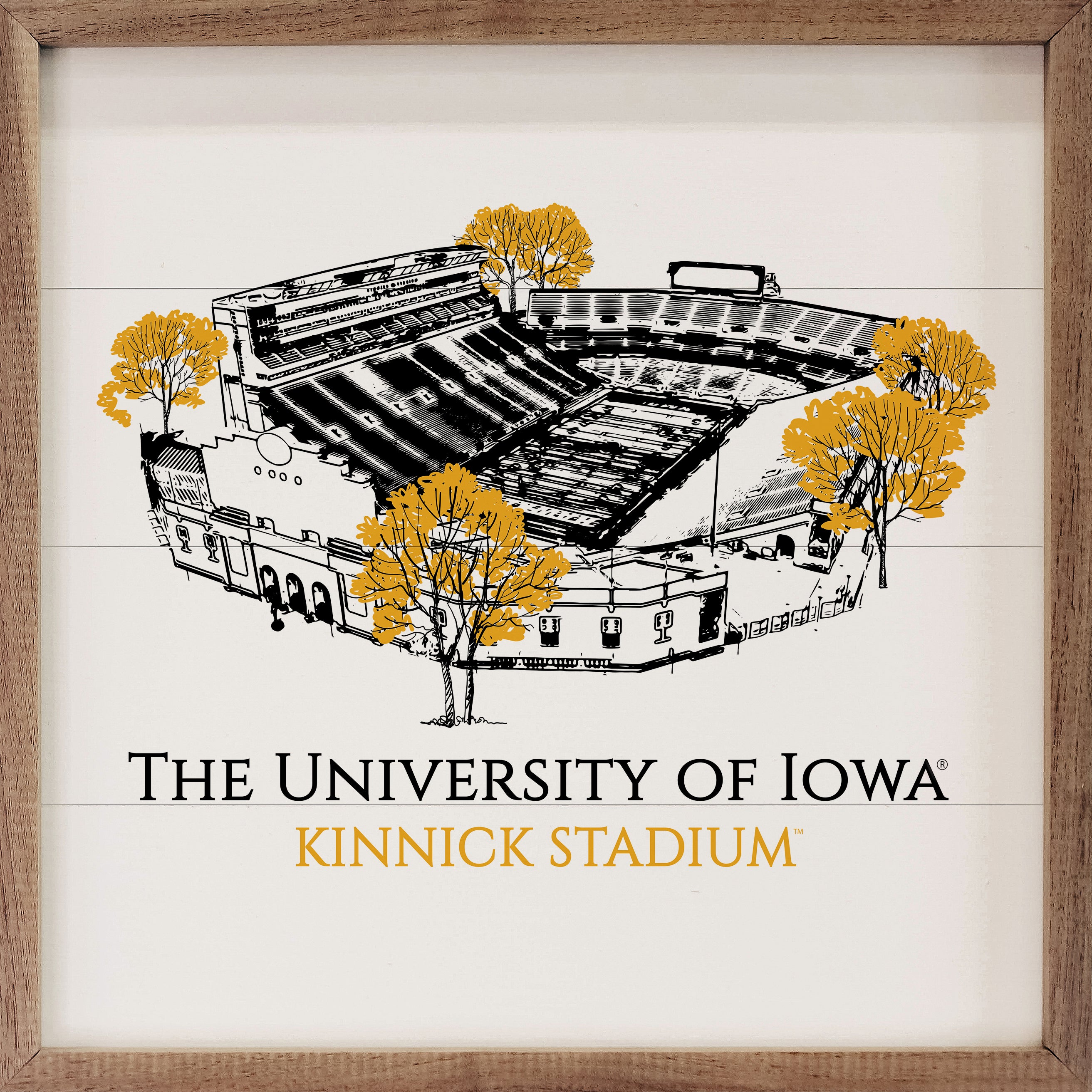 Sketch I Kinnick Stadium University Of Iowa – Kendrick Home