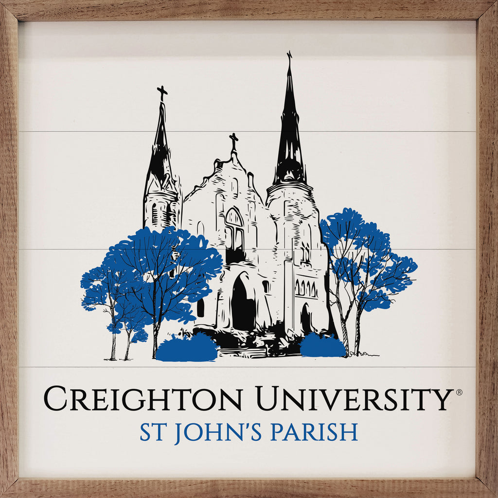 Sketch St. John Creighton 16x16 / White