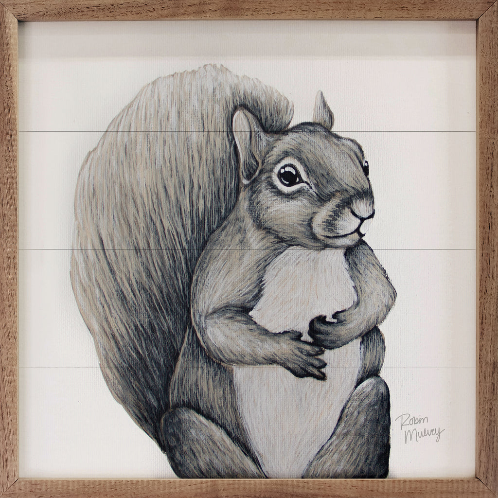 Squirrel By Robin Sue Studio 16x16 / Multi-Color