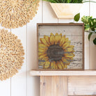 Sunflower Chippy Whitewash 16x16 / Whitewash