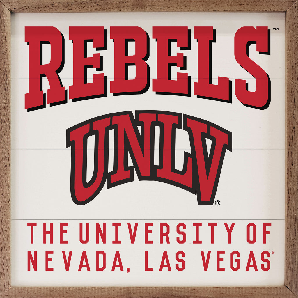 Traditional University UNLV 16x16 / White