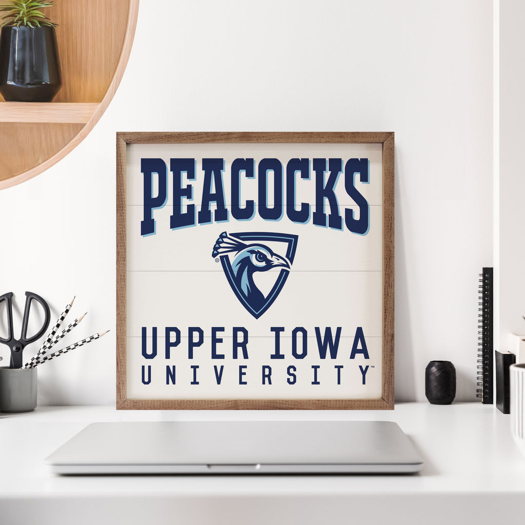 Traditional University Upper Iowa 16x16 / White