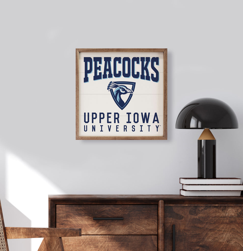 Traditional University Upper Iowa 16x16 / White