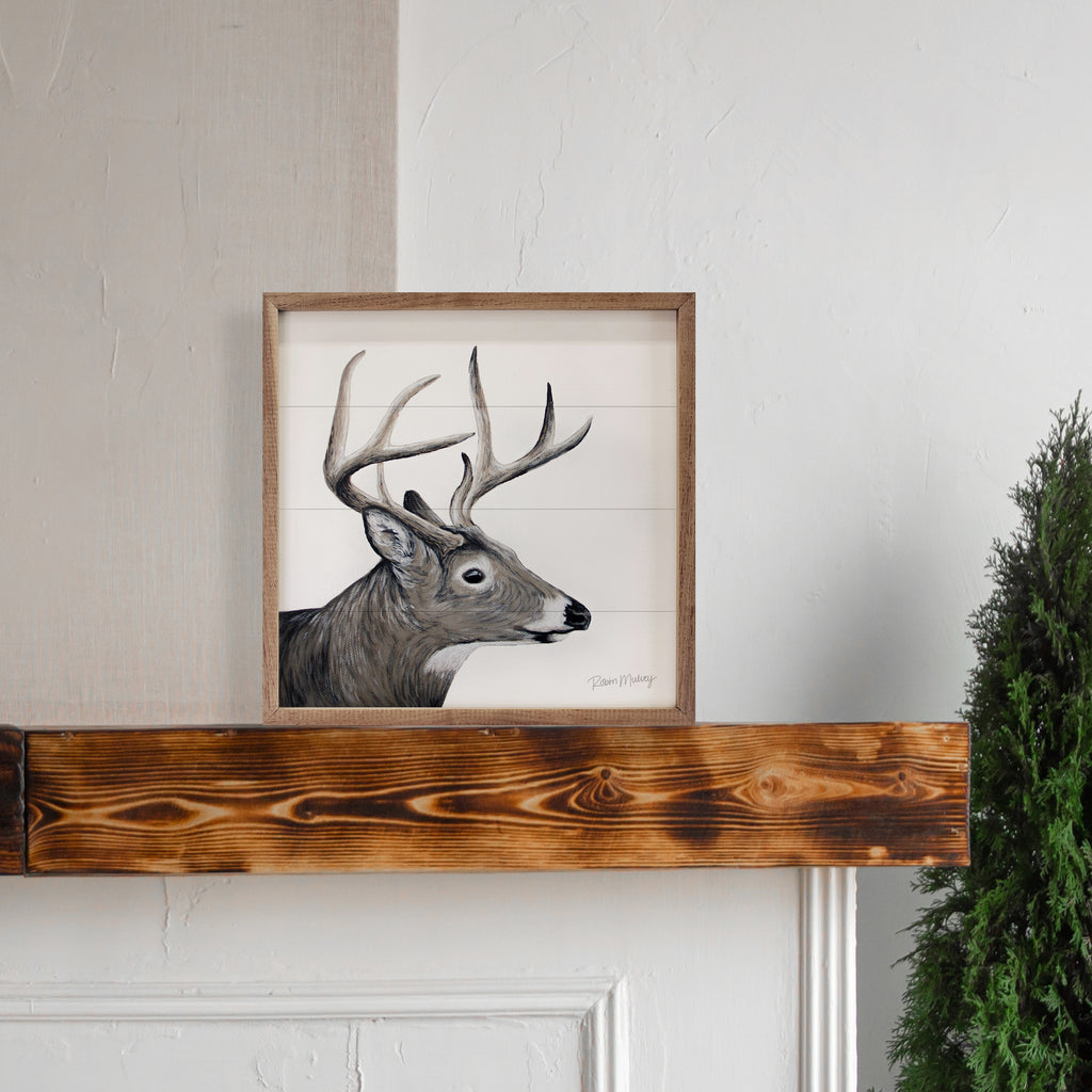Whitetail Deer By Robin Sue Studio 16x16 / Multi-Color