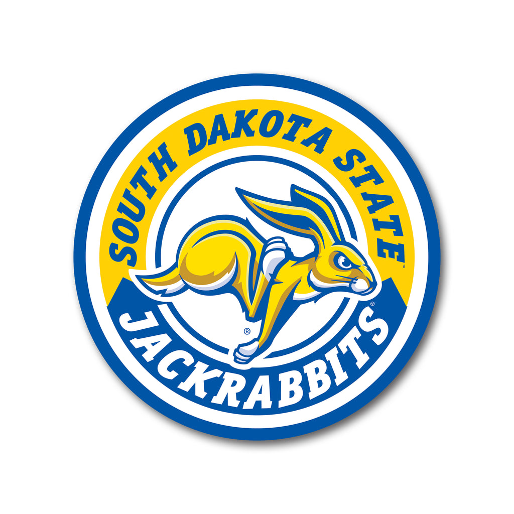 South Dakota State Jackrabbits Circle 16x16 / Multi-Color