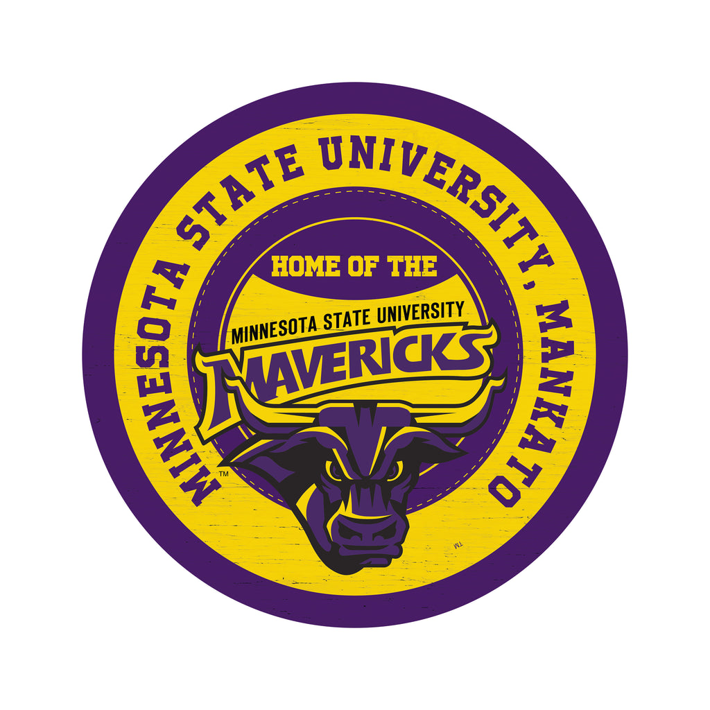 Traditional University Minnesota State Circle 16x16 / Multi-Color