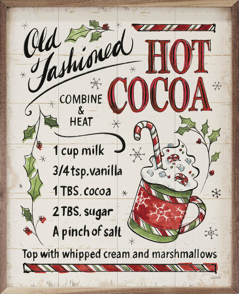 Christmas Treats VII Hot Cocoa By Anne Tavoletti 16x20 / White