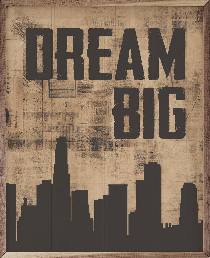 City Dream Big Brown 16x20 / Brown