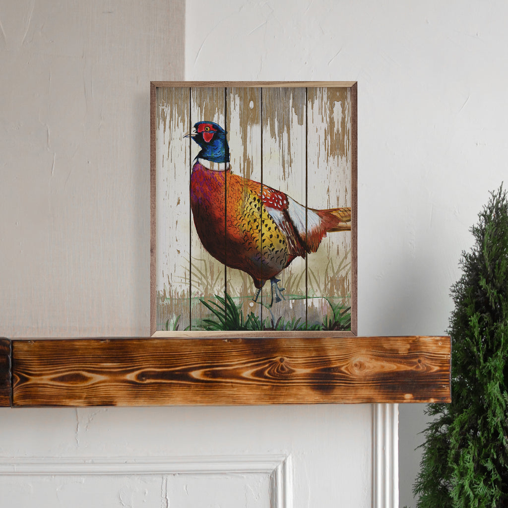 Common Pheasant 16x20 / Multi-Color