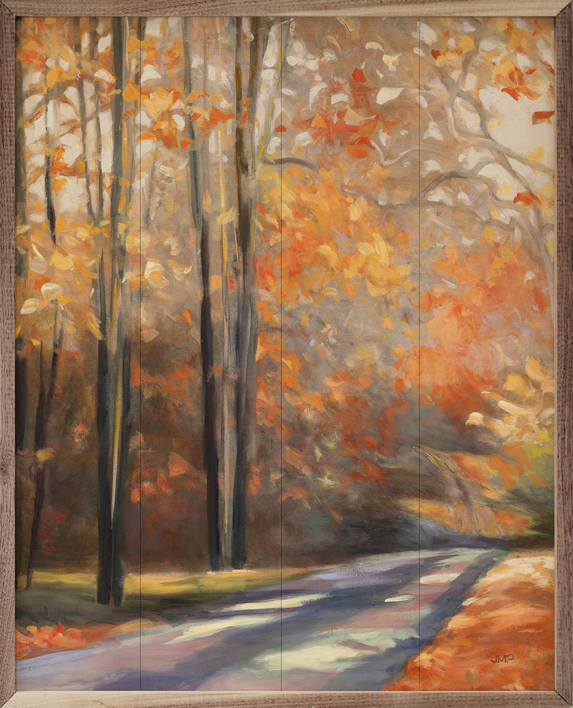Country Road Crop By Julia Purinton 16x20 / Multi-Color
