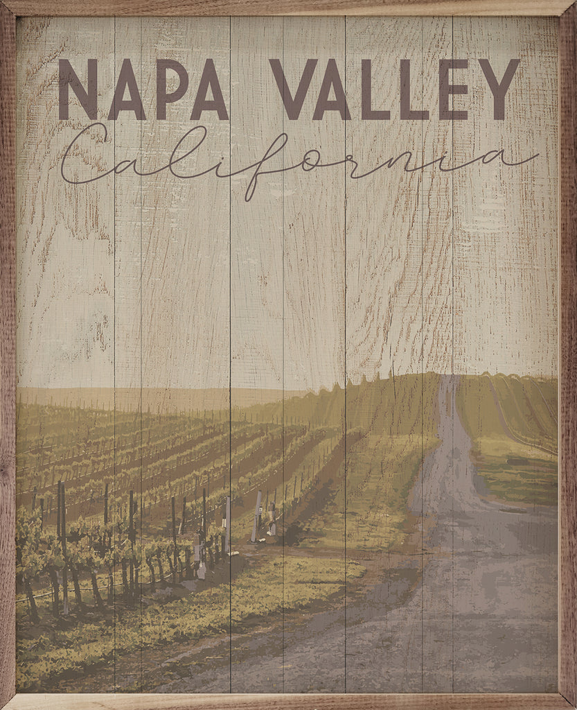 Napa Valley California 16x20 / Multi-Color