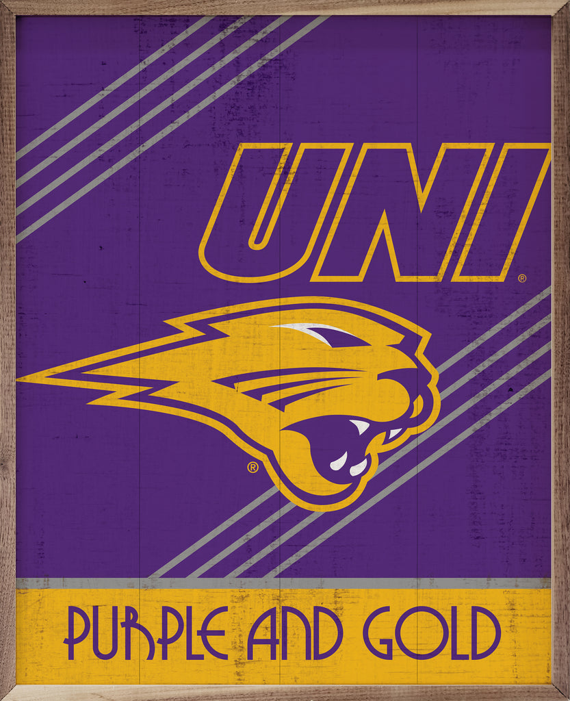 Retro Poster UNI 16x20 / Purple