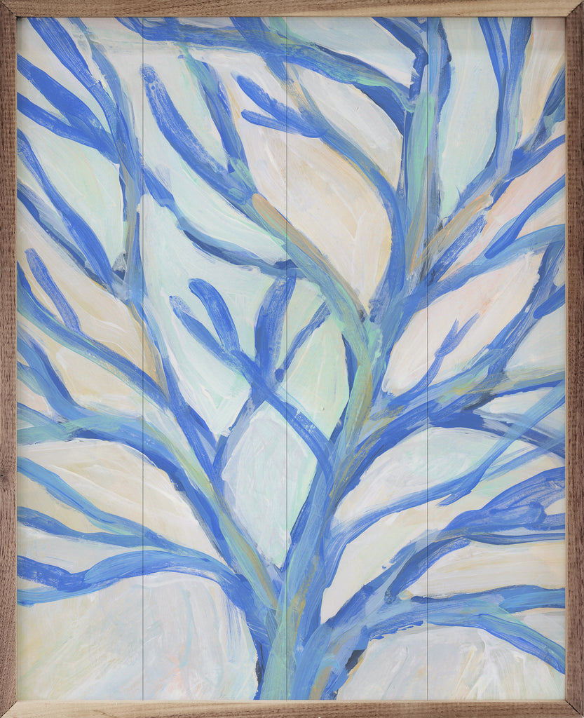 Seaweed In Motion No 1 Right By Emily Wood 16x20 / Multi-Color