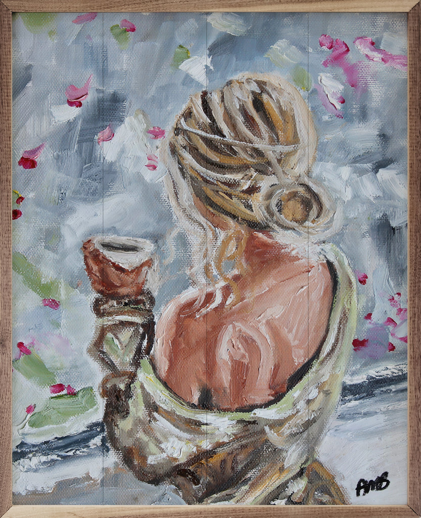 Unwind By Annette Beraud-Battaglia 16x20 / Multi-Color