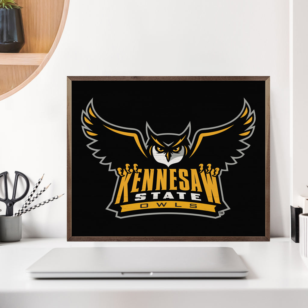 Bold Logo Kennesaw 20x16 / Black