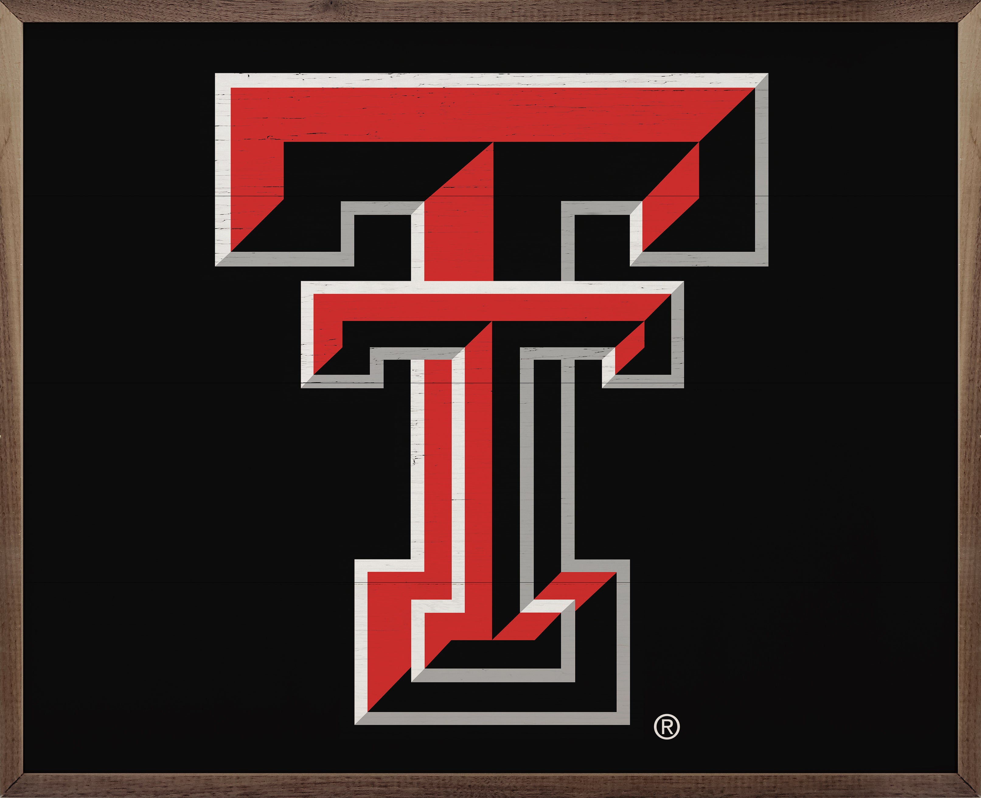 Bold Logo Texas Tech 20x16 / Black