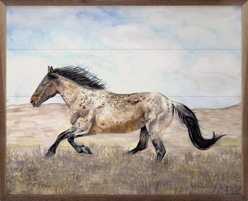 Desperado Horse By Jodi Hatfield 20x16 / Multi-Color