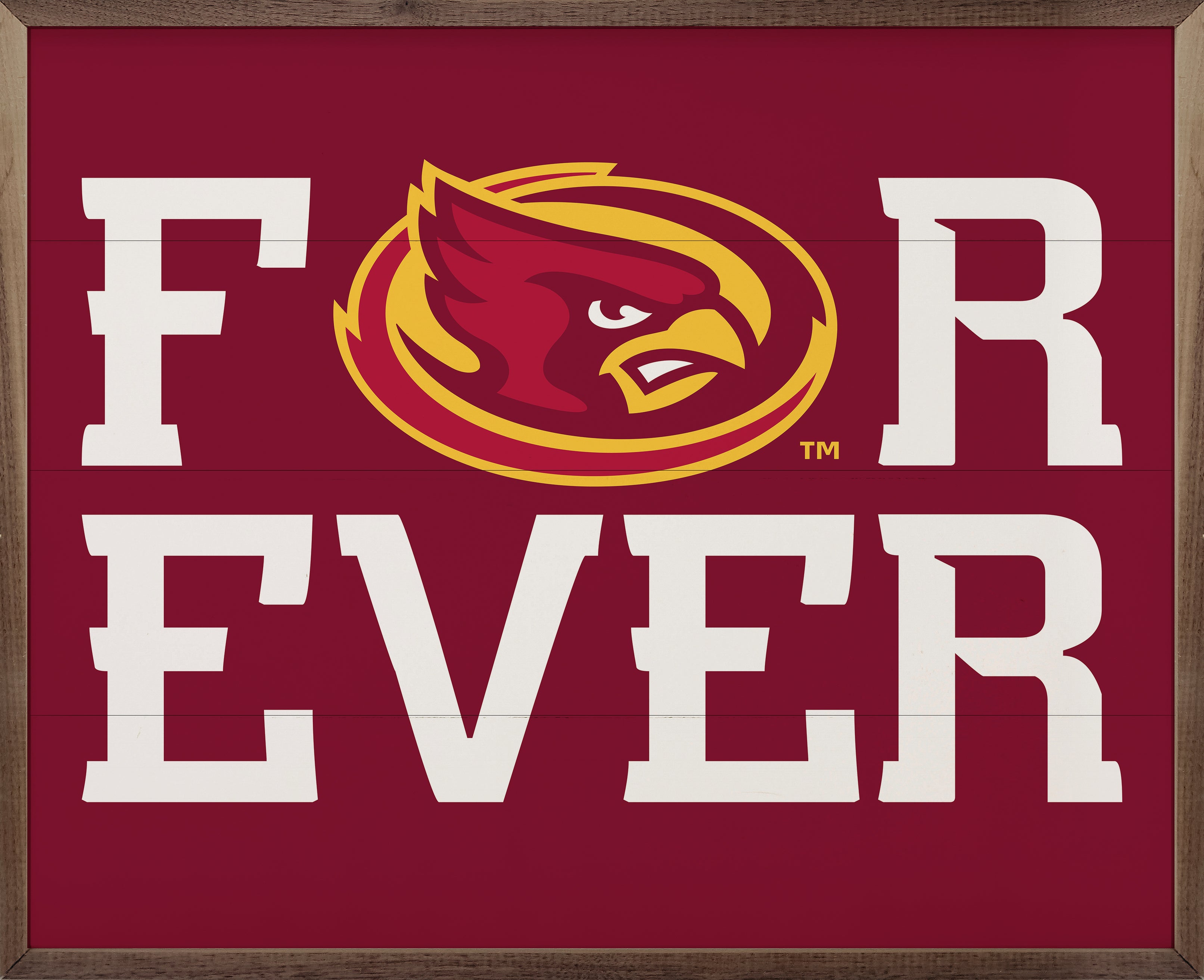 Forever Iowa State 20x16 / Red