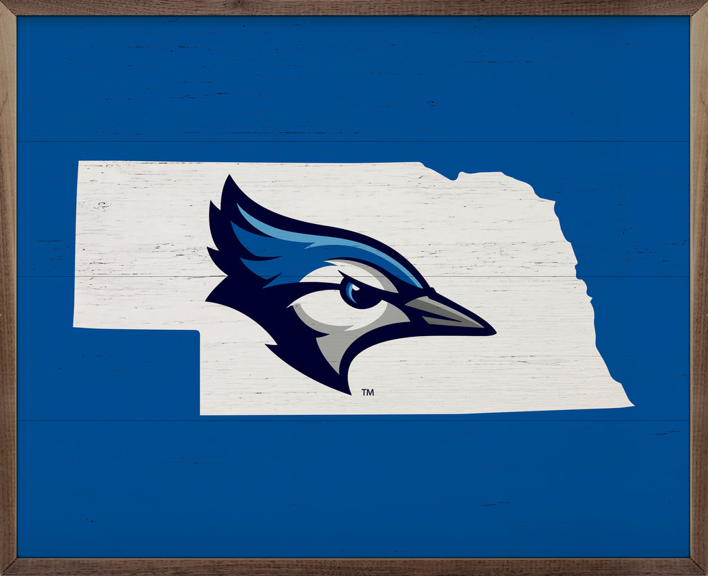 State Logo Creighton 20x16 / Blue