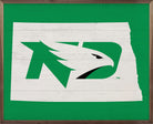 State Logo North Dakota 20x16 / Green