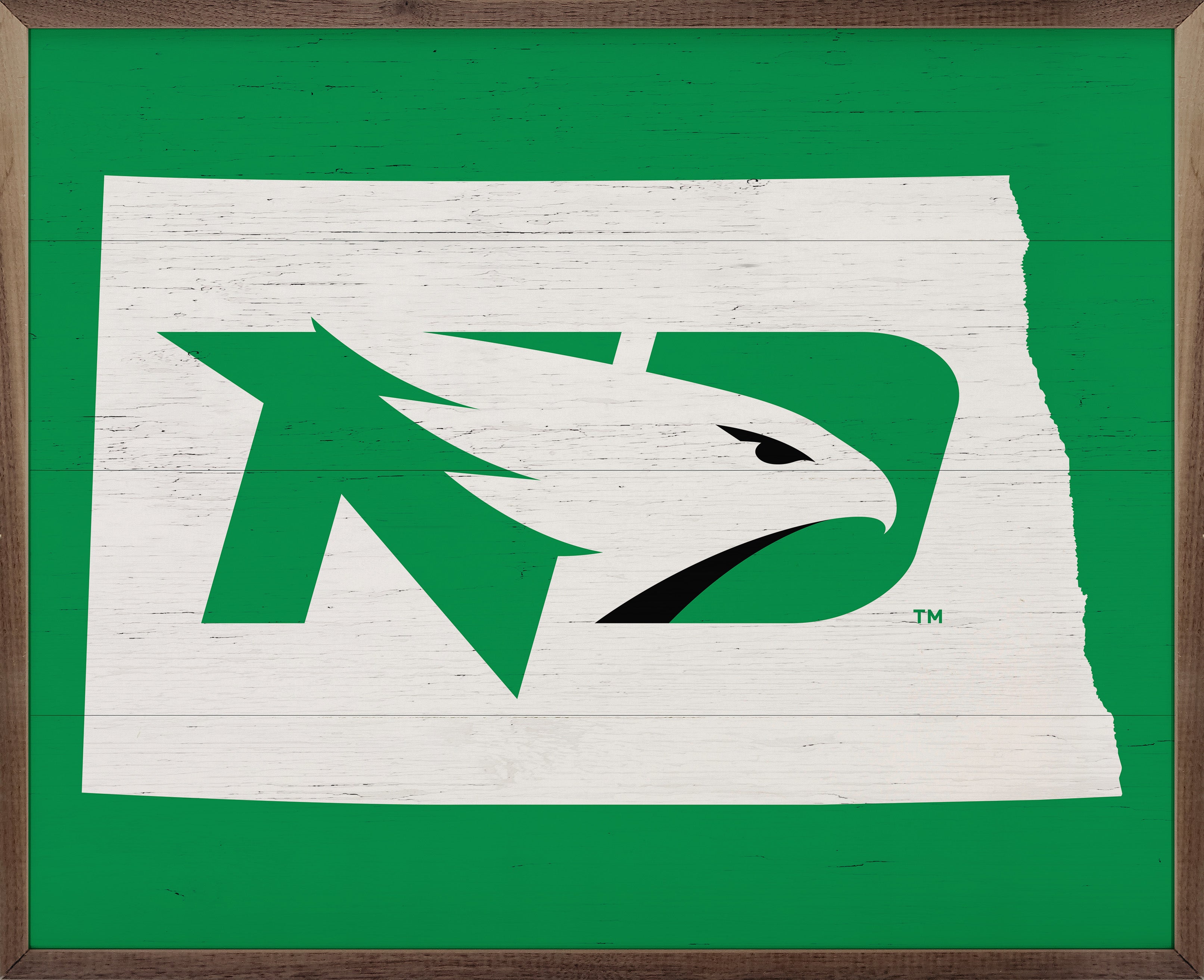 State Logo North Dakota 20x16 / Green