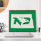 State Logo North Dakota 20x16 / Green