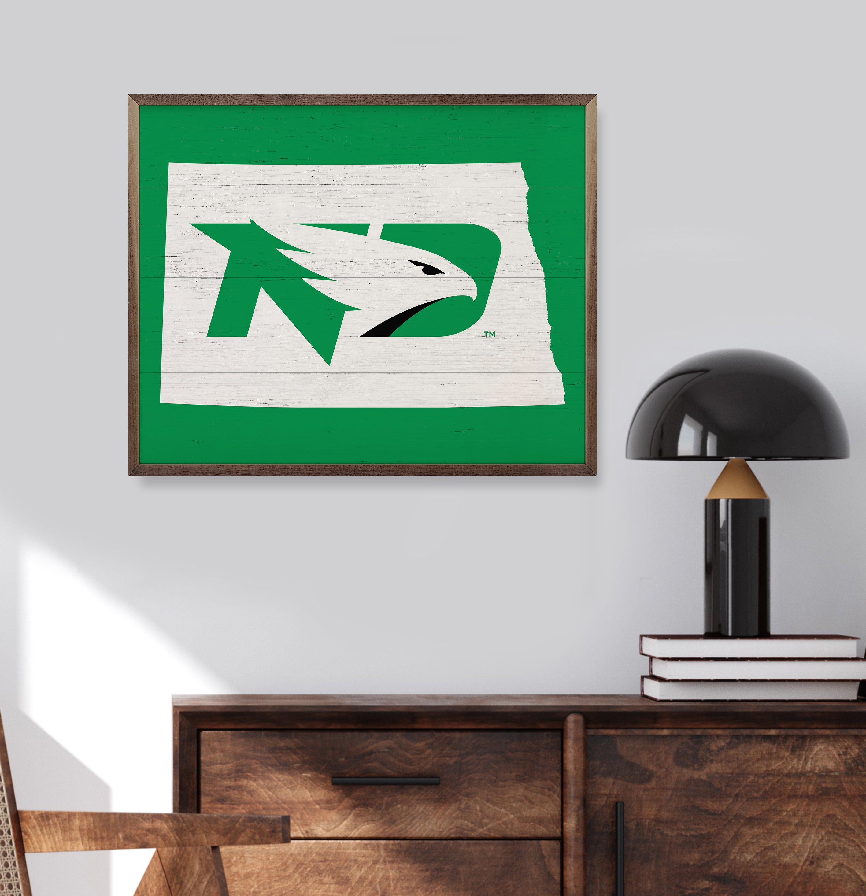 State Logo North Dakota 20x16 / Green