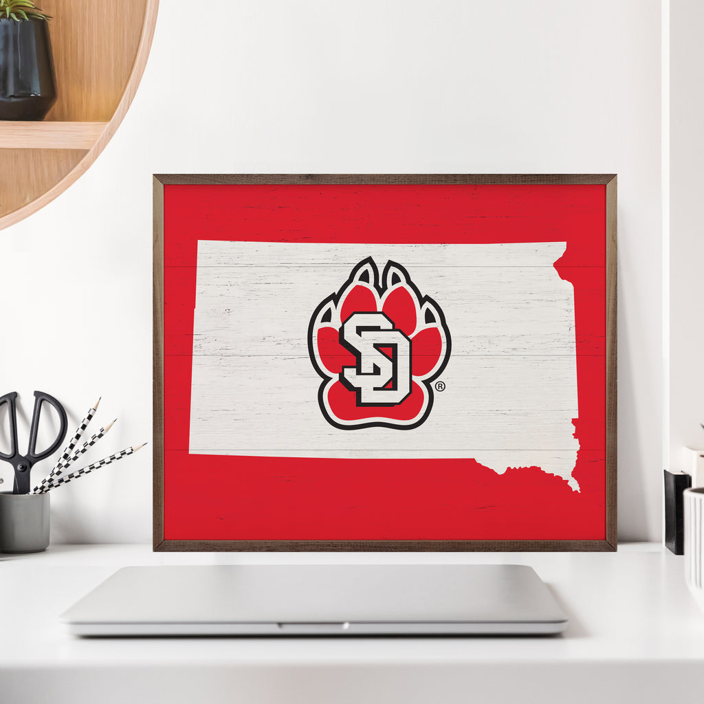 State Logo South Dakota 20x16 / Red