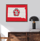 State Logo South Dakota 20x16 / Red