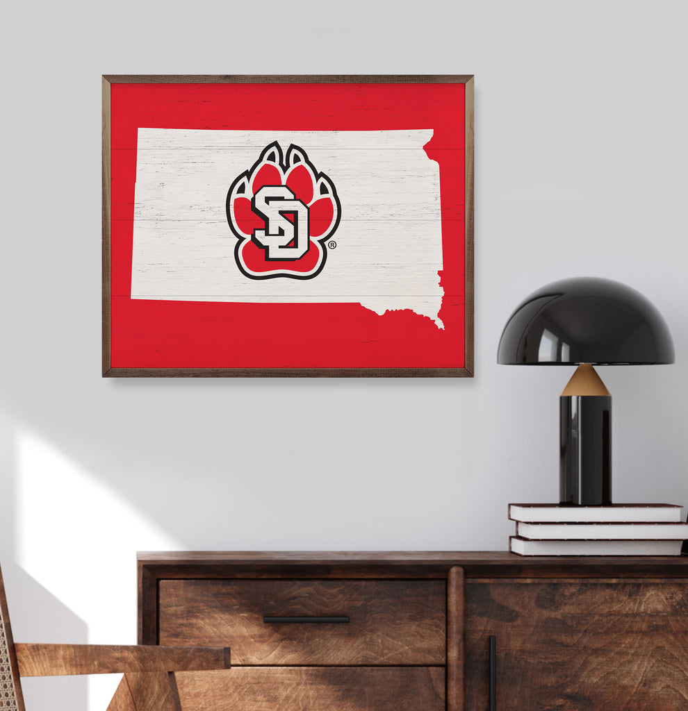State Logo South Dakota 20x16 / Red