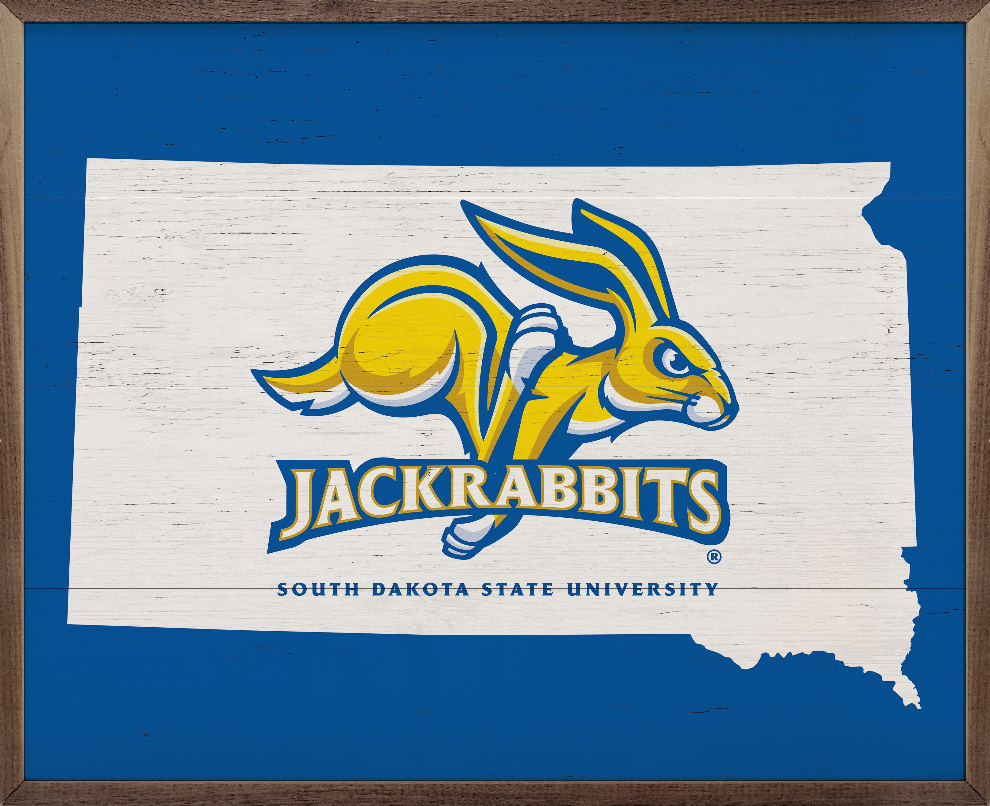 State Logo South Dakota State 20x16 / Blue