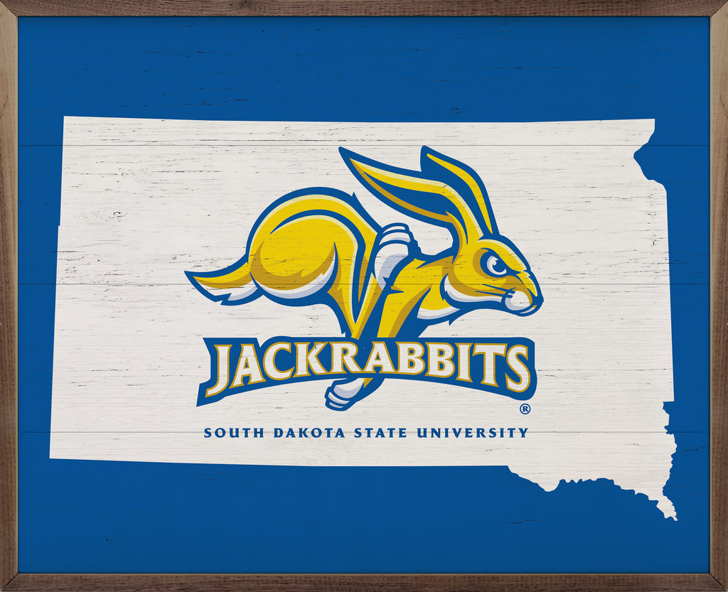 State Logo South Dakota State 20x16 / Blue