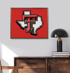 State Logo Texas Tech 20x16 / Red