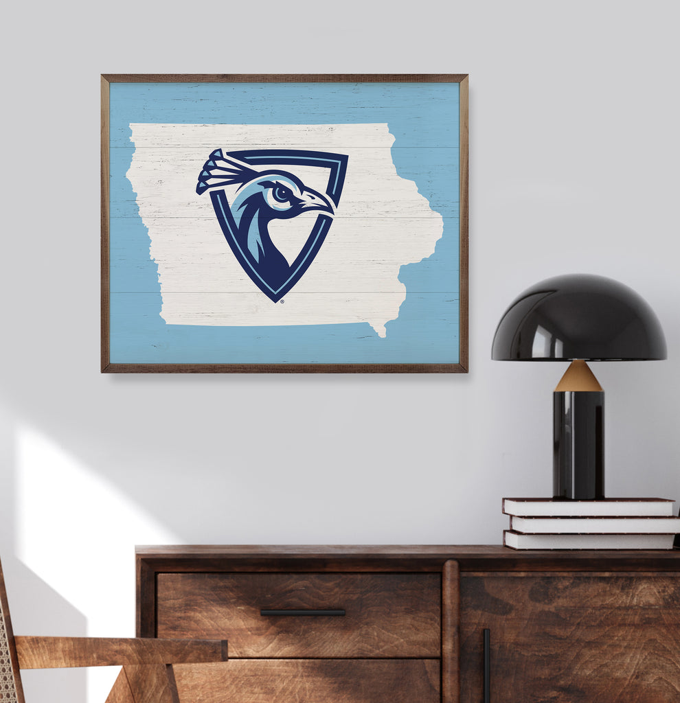 State Logo Upper Iowa 20x16 / Blue