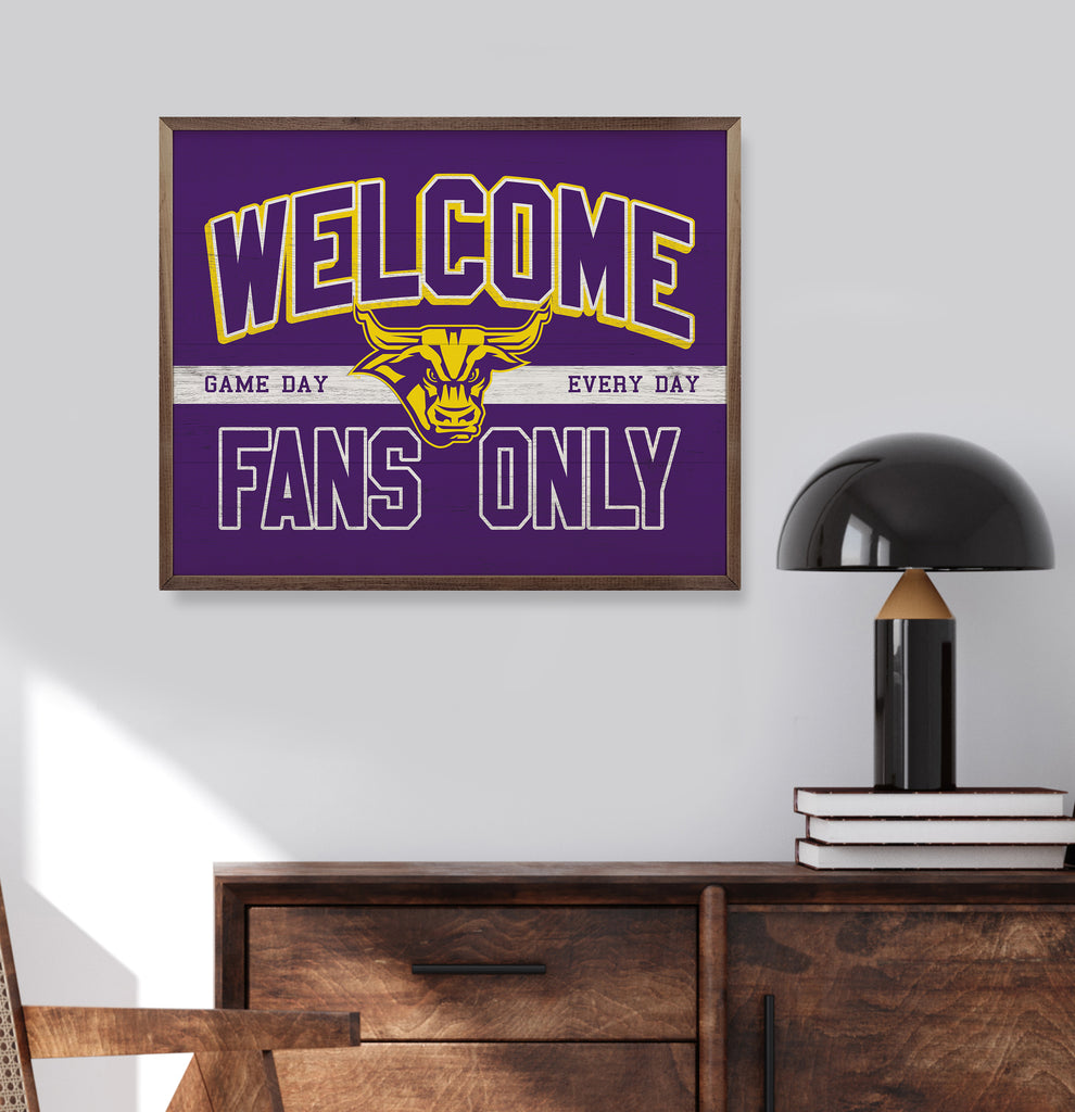 Fans Only Minnesota State University 20x16 / Purple