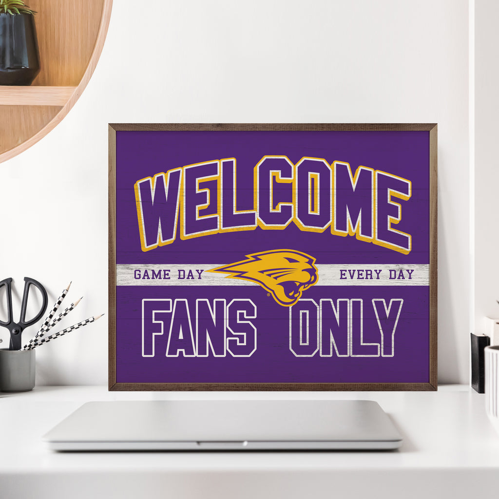 Welcome Fans Only UNI 20x16 / Purple