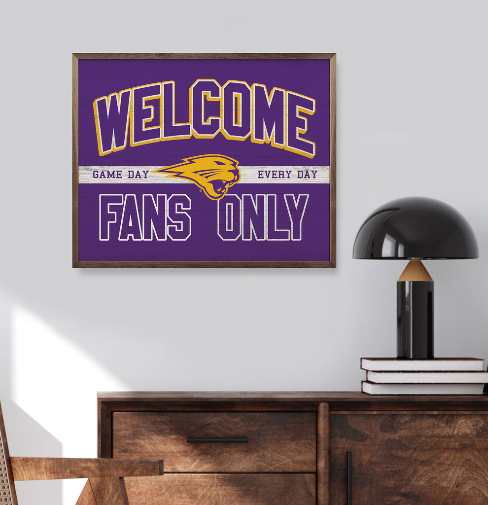Welcome Fans Only UNI 20x16 / Purple