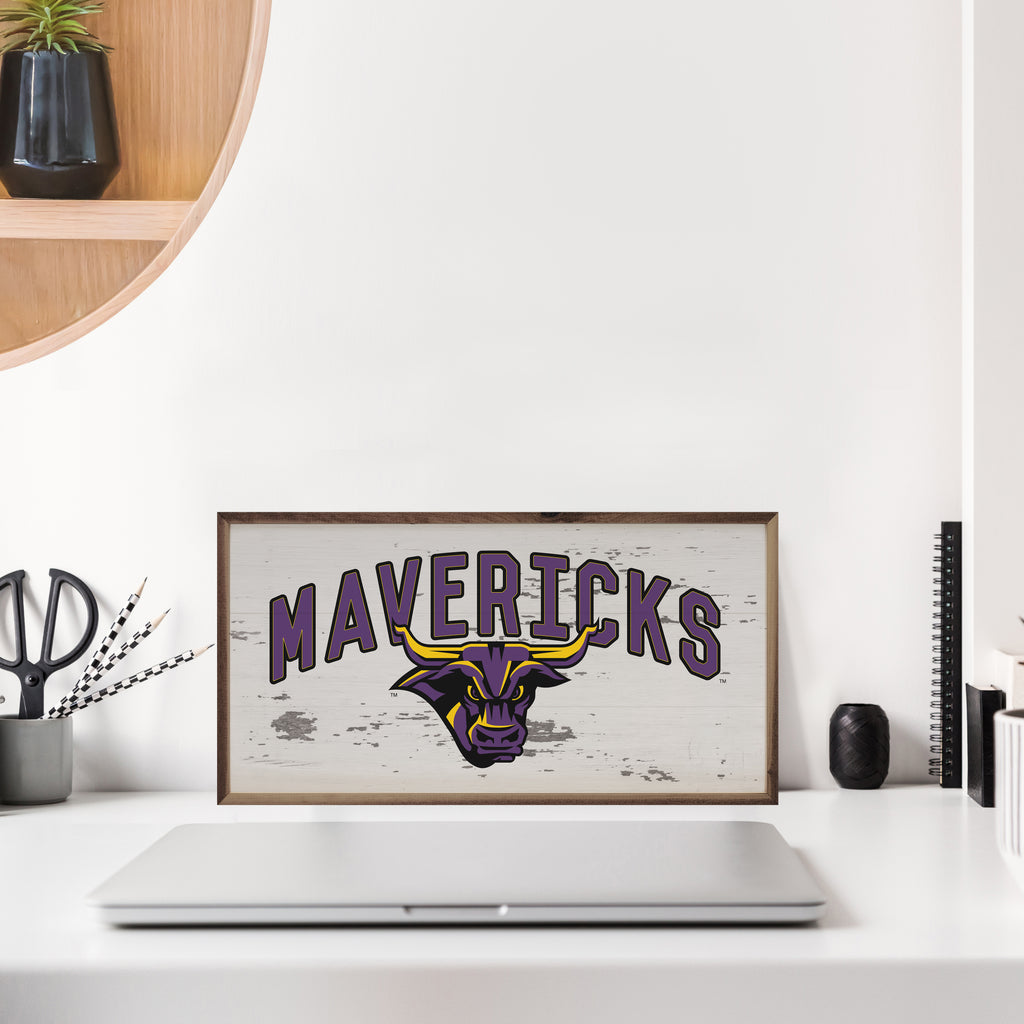 Mavericks Whitewash 24x12 / White