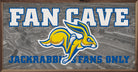 Fan Cave Stadium South Dakota State 24x12 / Gray