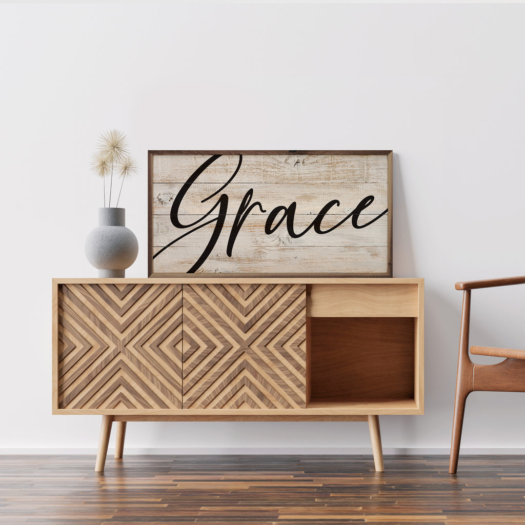 Grace Horizontal Whitewash 24x12 / Whitewash